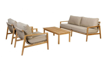 EXOTAN® Florida Lounge Set / FSC Teakholz